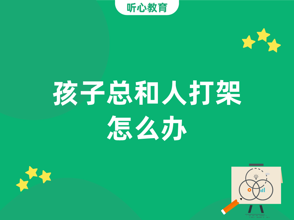 孩子总和人打架怎么办？