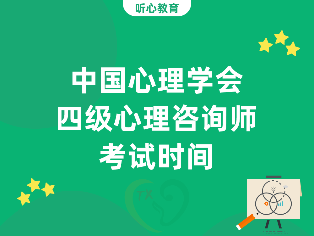 中国心理学会四级心理咨询师考试时间