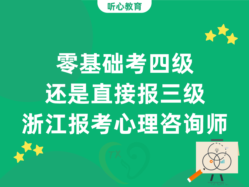 零基础考四级还是直接报三级，浙江报考CPS心理咨询师等级选择指南